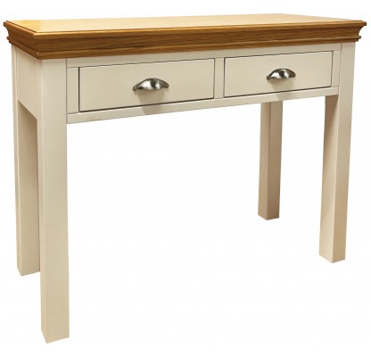 Lundy Painted Single Pedestal Dressing Table